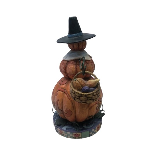 Jim Shore Heartwood Creek Pumpkin Patch Pilgrim Figurine 4009013 2017 - Picture 2 of 7